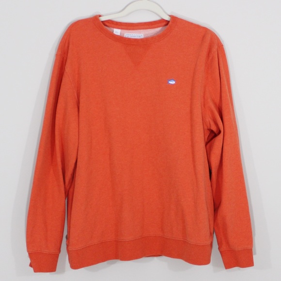 Southern Tide Other - Southern Tide // Long Sleeve Orange Sweatshirt L